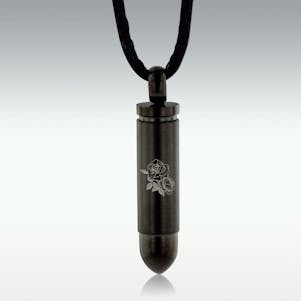 Roses Black Bullet Stainless Steel Jewelry