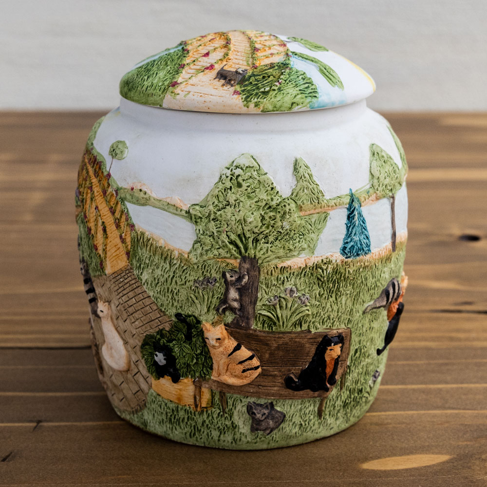 Rainbow clearance pet urn