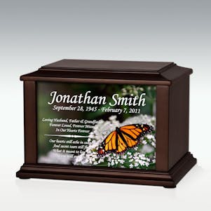 Medium Monarch Butterfly Infinite Impression Cremation Urn