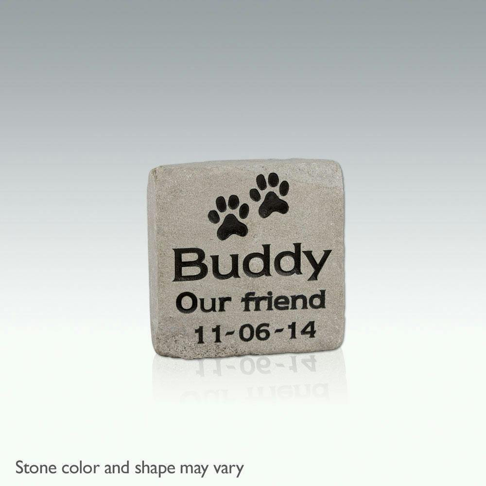 Custom Personalized Dog Cat Pet Memorial Stone Keepsake Gift