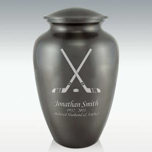 Hockey Classic Cremation Urn - Engravable