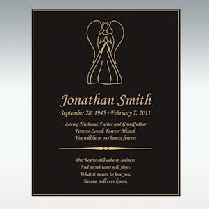 Angel Book Plaque Only