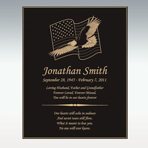 Soaring Glory Book Plaque Only