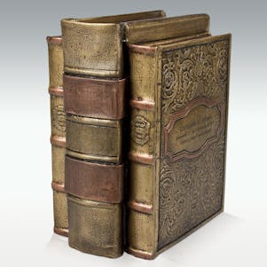 Antique Journals Book Cremation Urn - Engravable