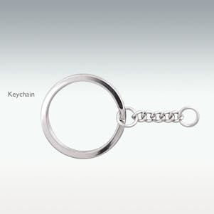 Silver Key Chain