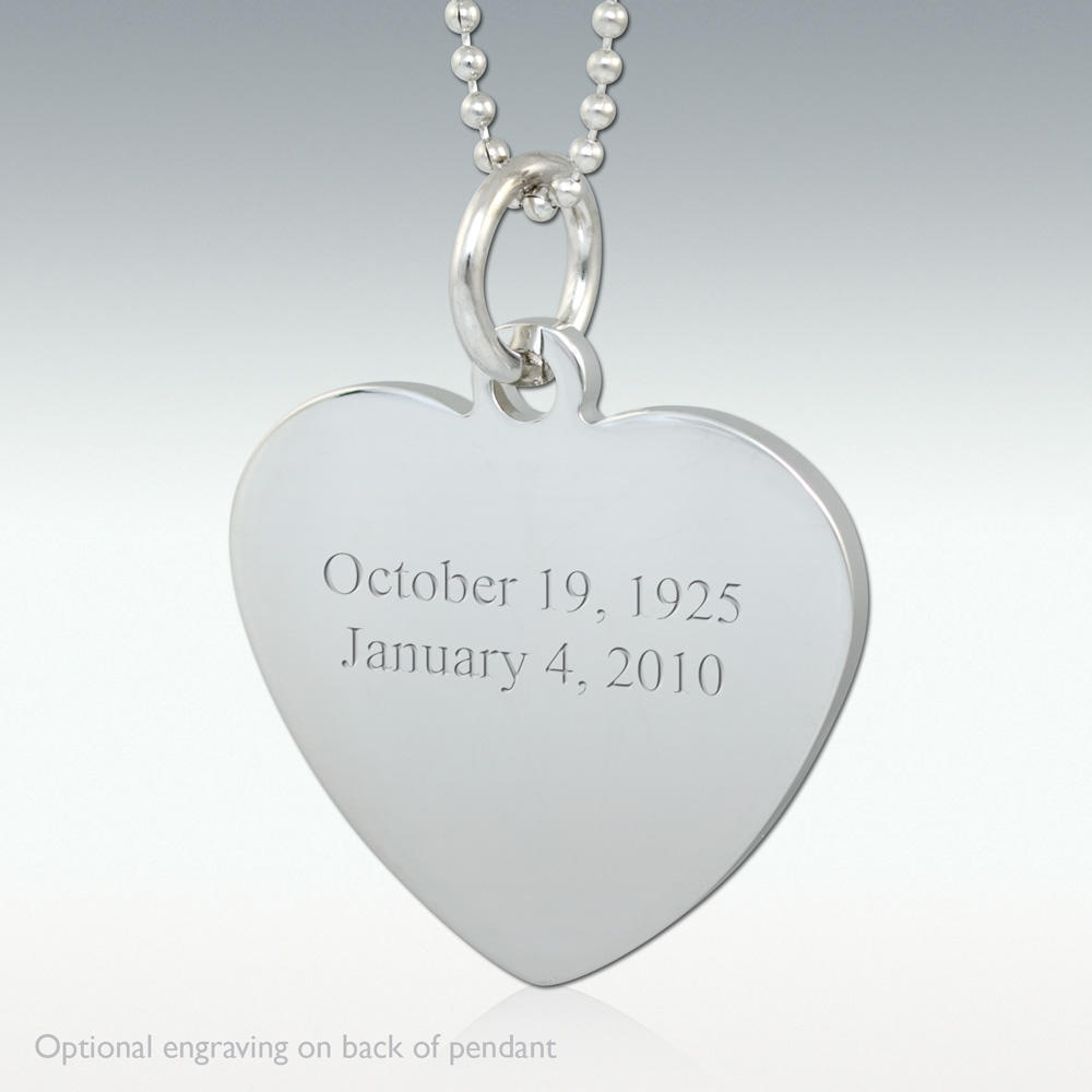 Engraved love sale necklace