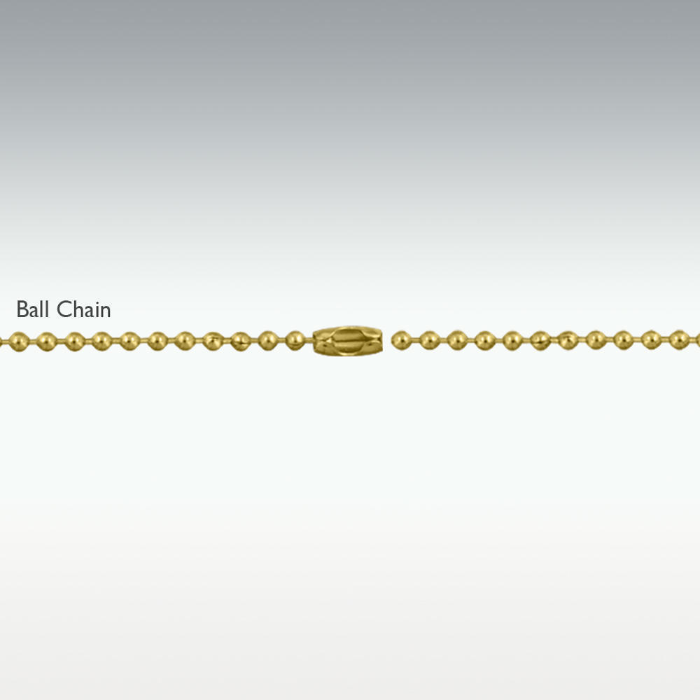 Gold Ball Chain - 24