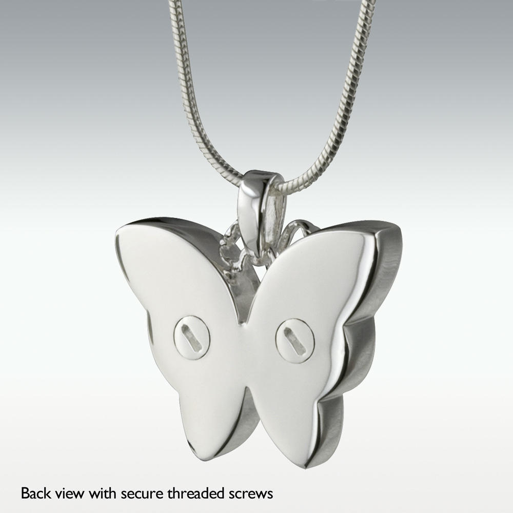 Cremation on sale jewelry butterfly