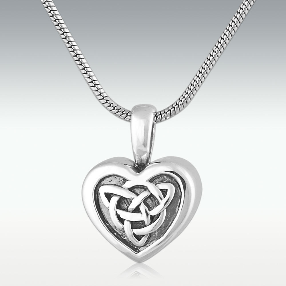 Celtic knot clearance cremation jewelry